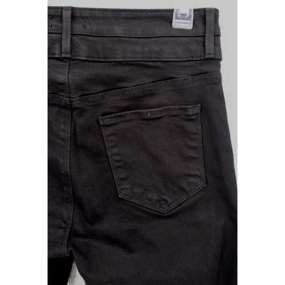L'Agence Peyton High Rise Skinny Jeans womens 26 Black Ankle Stretch - Picture 5 of 12